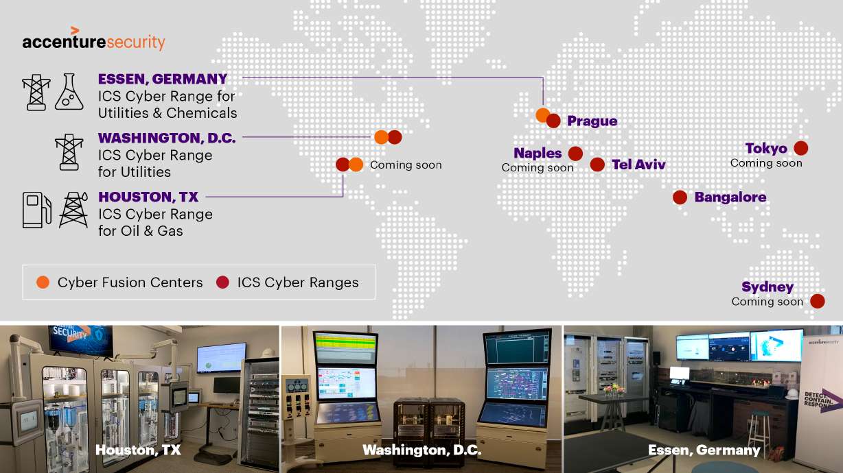 Accenture Expands Cybersecurity Capabilities with Network of “Cyber Ranges” to Help Industrial Companies Simulate and Respond to Cyberattacks