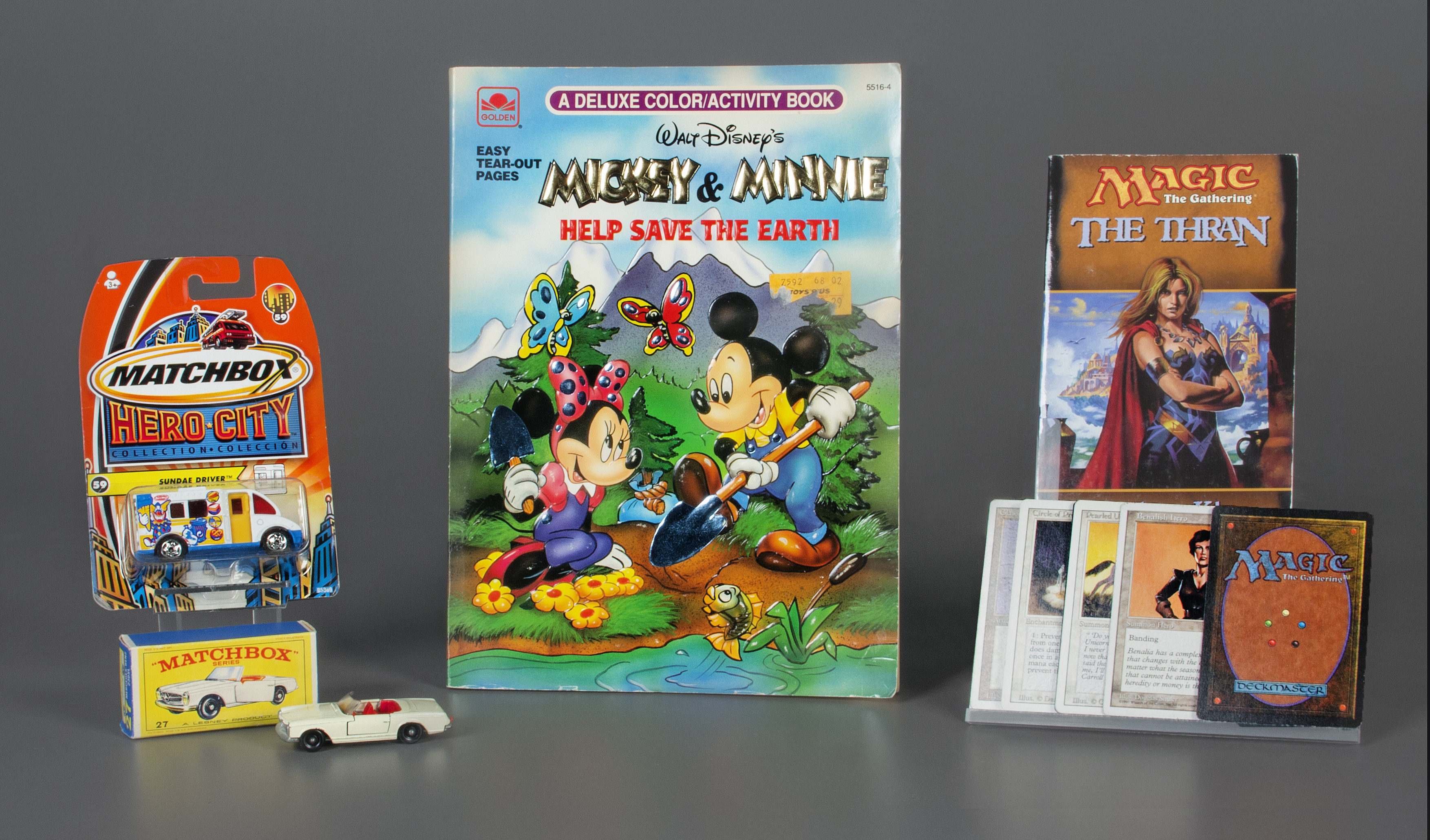 Matchbox Cars, coloring book, Magic make Toy Hall of Fame