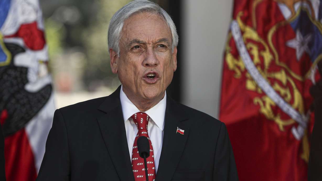 Chile president plans tougher security after protests