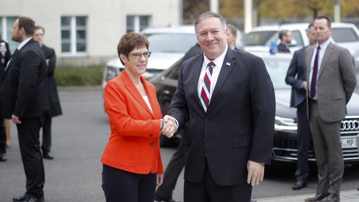Pompeo stresses allied unity, defends Trump policies