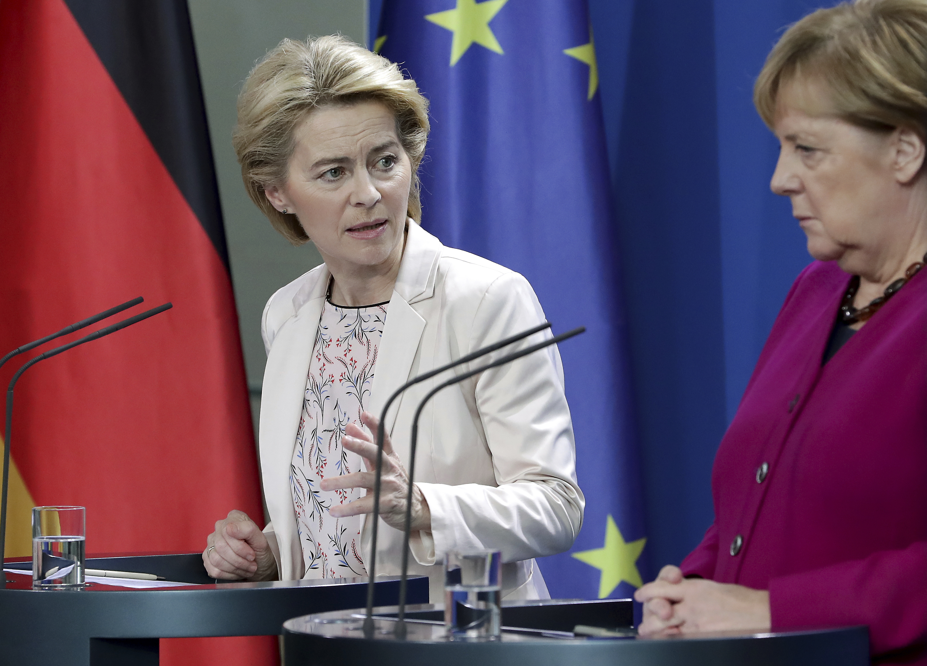 Next EU chief defends NATO after Macron criticism