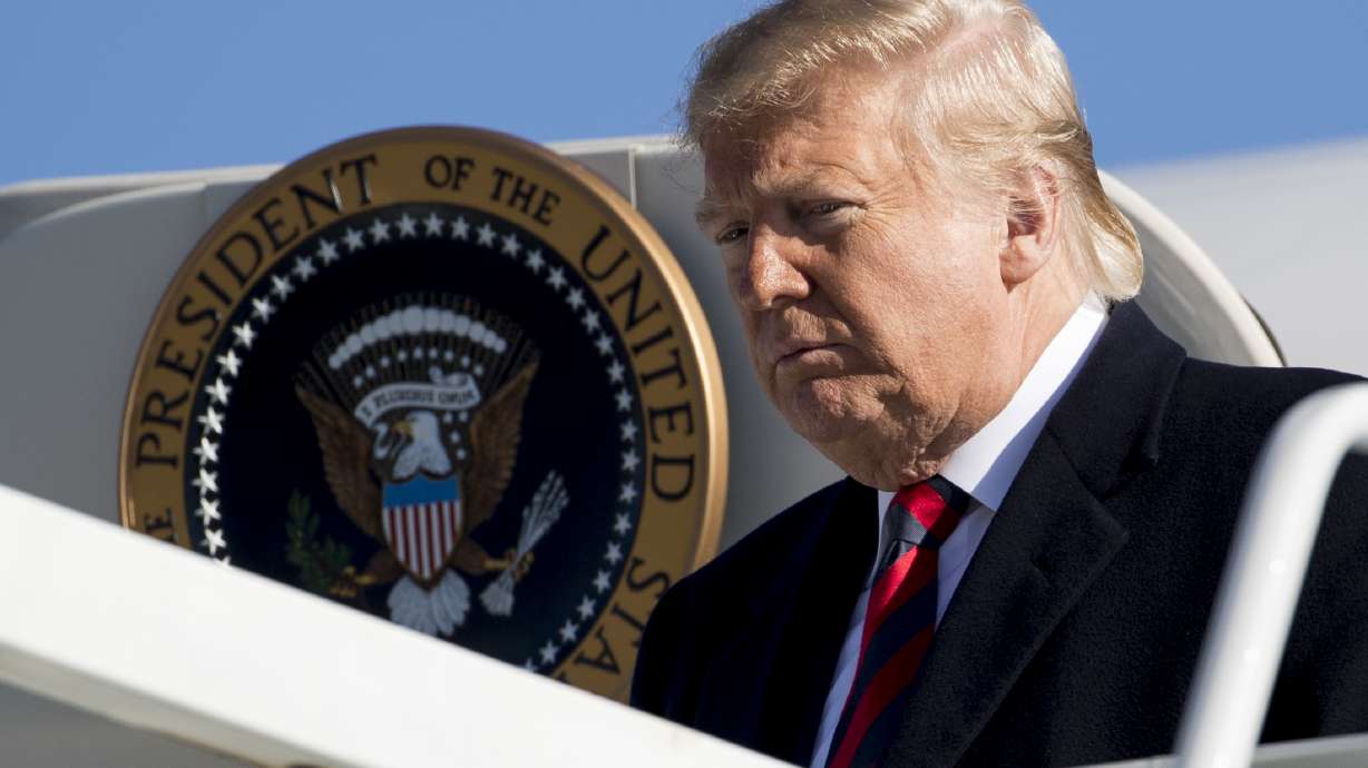 'Baby Trump' balloon slashed at Alabama appearance