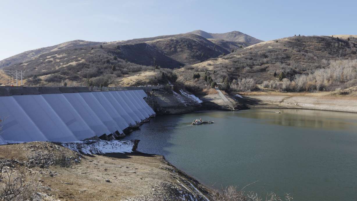 Mountain Dell Dam is 1 of 5 in Utah that’s in poor condition
