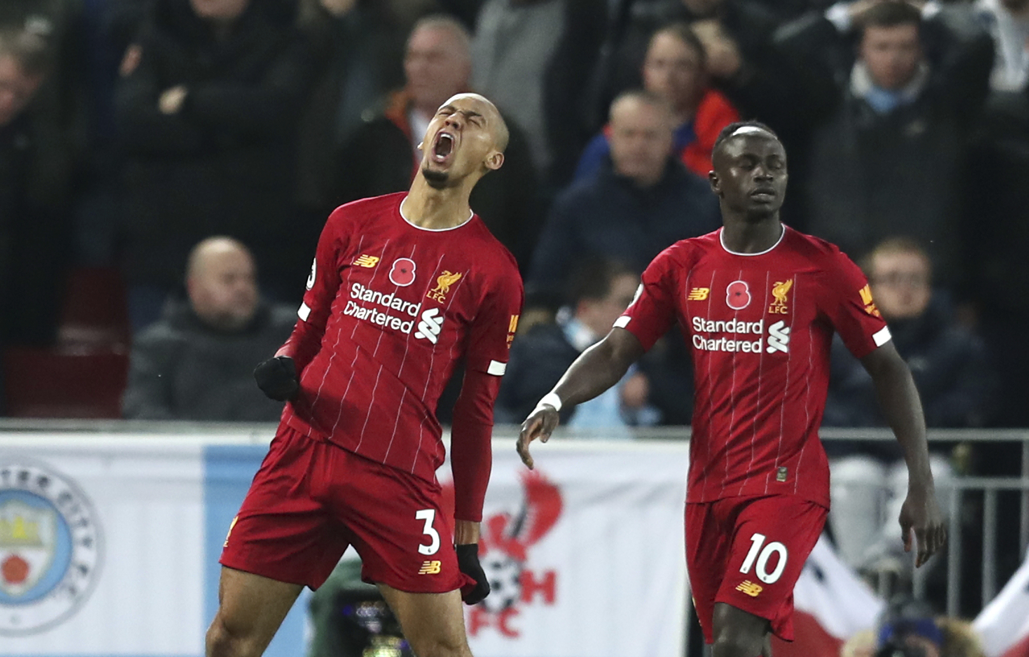 Man City falls 9 points behind Liverpool after Anfield loss