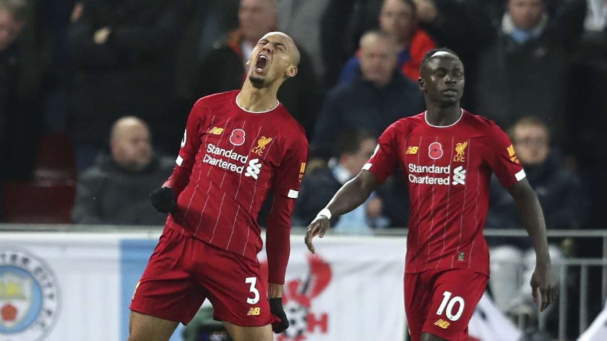 Man City falls 9 points behind Liverpool after Anfield loss
