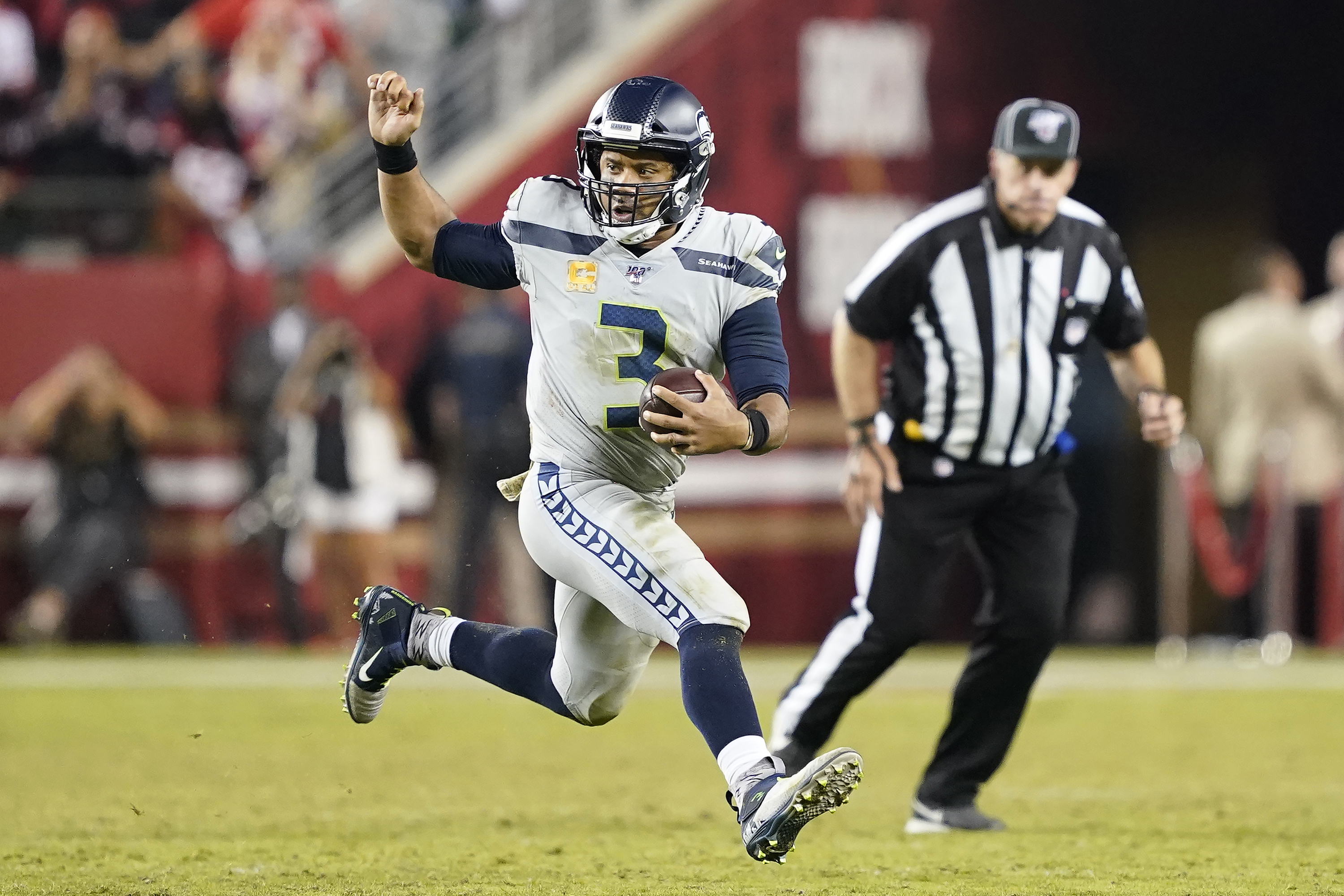 Seahawks knock 49ers from unbeaten ranks with 27-24 OT win