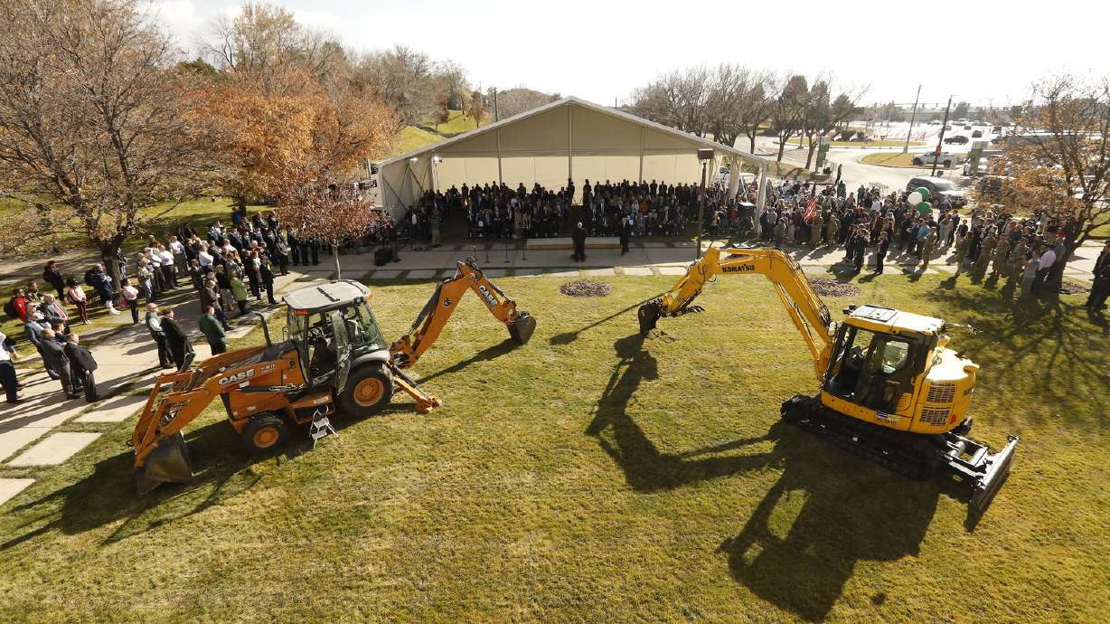 UVU breaks ground on the future home of Woodbury School of Business
