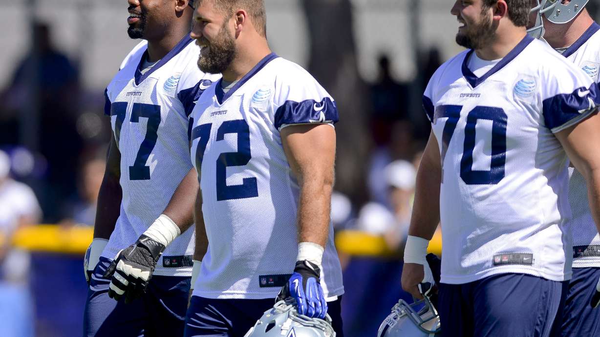 Cowboys build model by paying line, Pats win another way