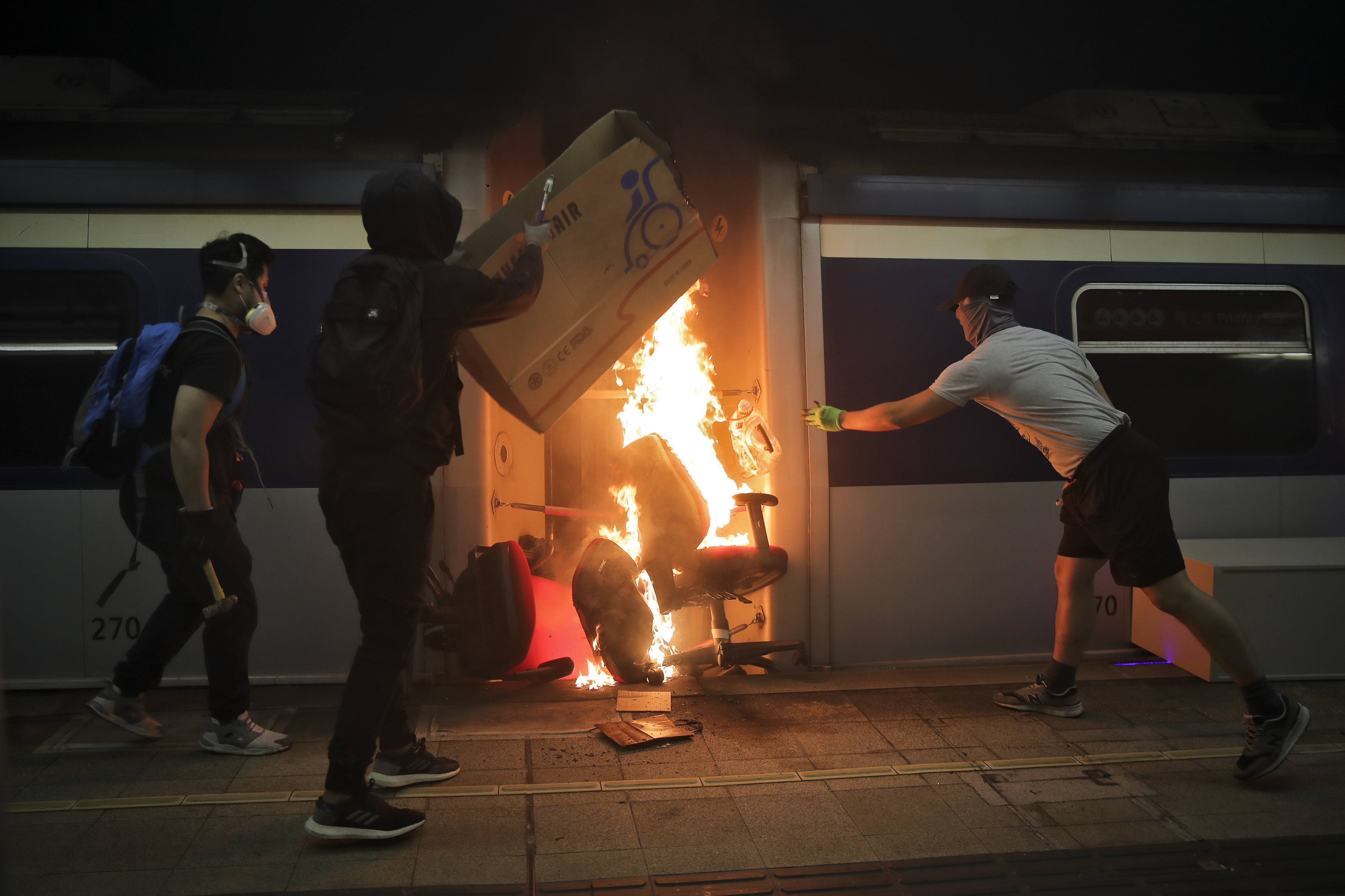 Chinese, other students flee Hong Kong as violence worsens
