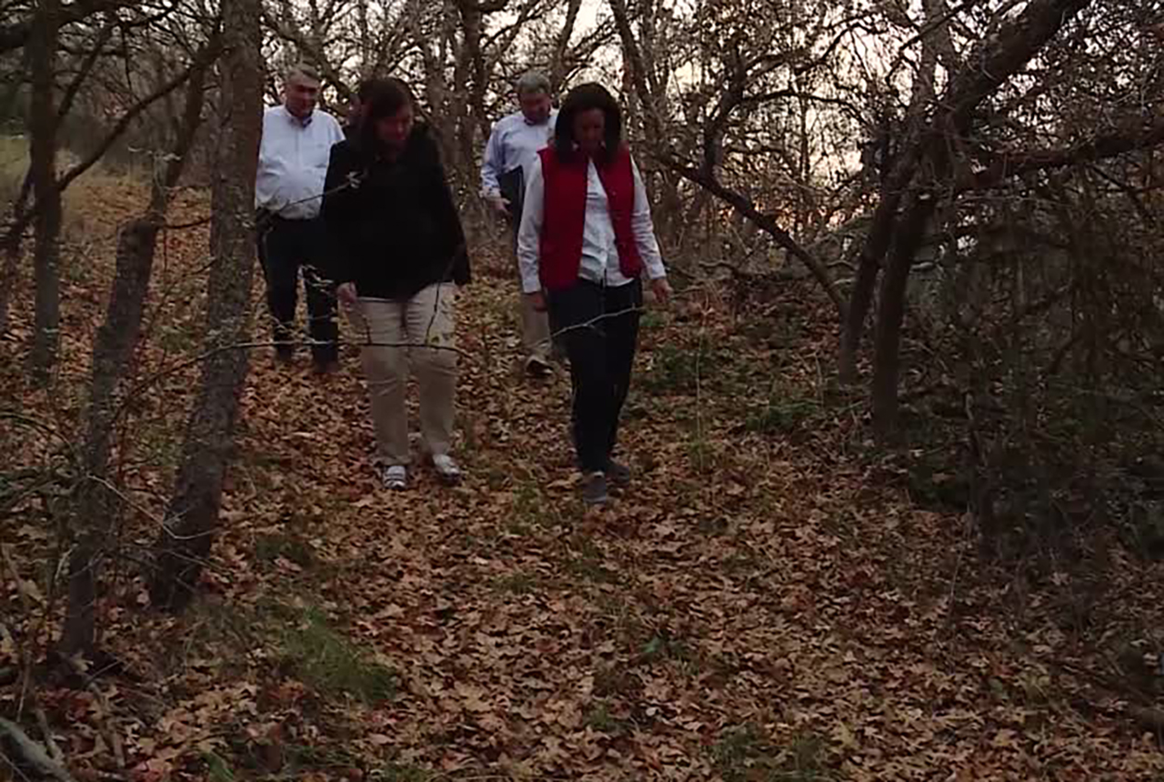 Bountiful City Mayor Randy Lewis voted yes late Tuesday, Nov. 12, 2019 to break a tie over the controversial Trails Master Plan despite heavy opposition from homeowners whose properties are included in the plan. Photo: Sean Moody, KSL TV