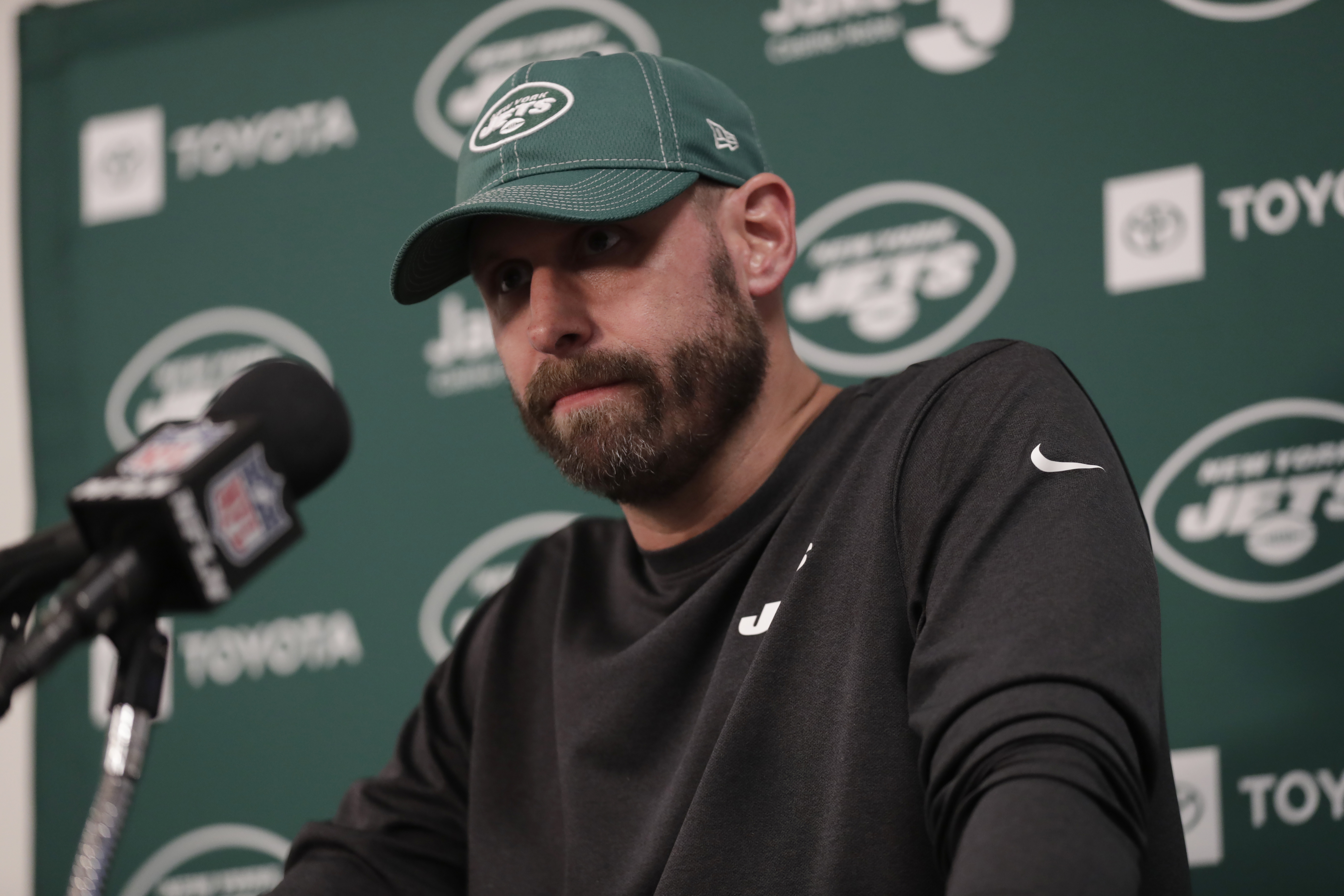 Jets' Johnson: Gase's job safe, will remain coach in 2020