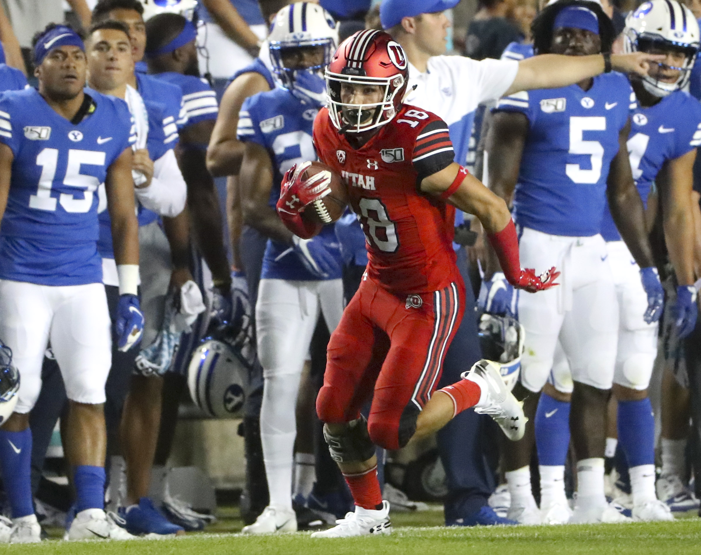 Could the Sept. 3 college football kickoff between BYU and Utah be canceled or postponed because of the COVID-19 pandemic? (Photo: Steve Griffin, KSL)