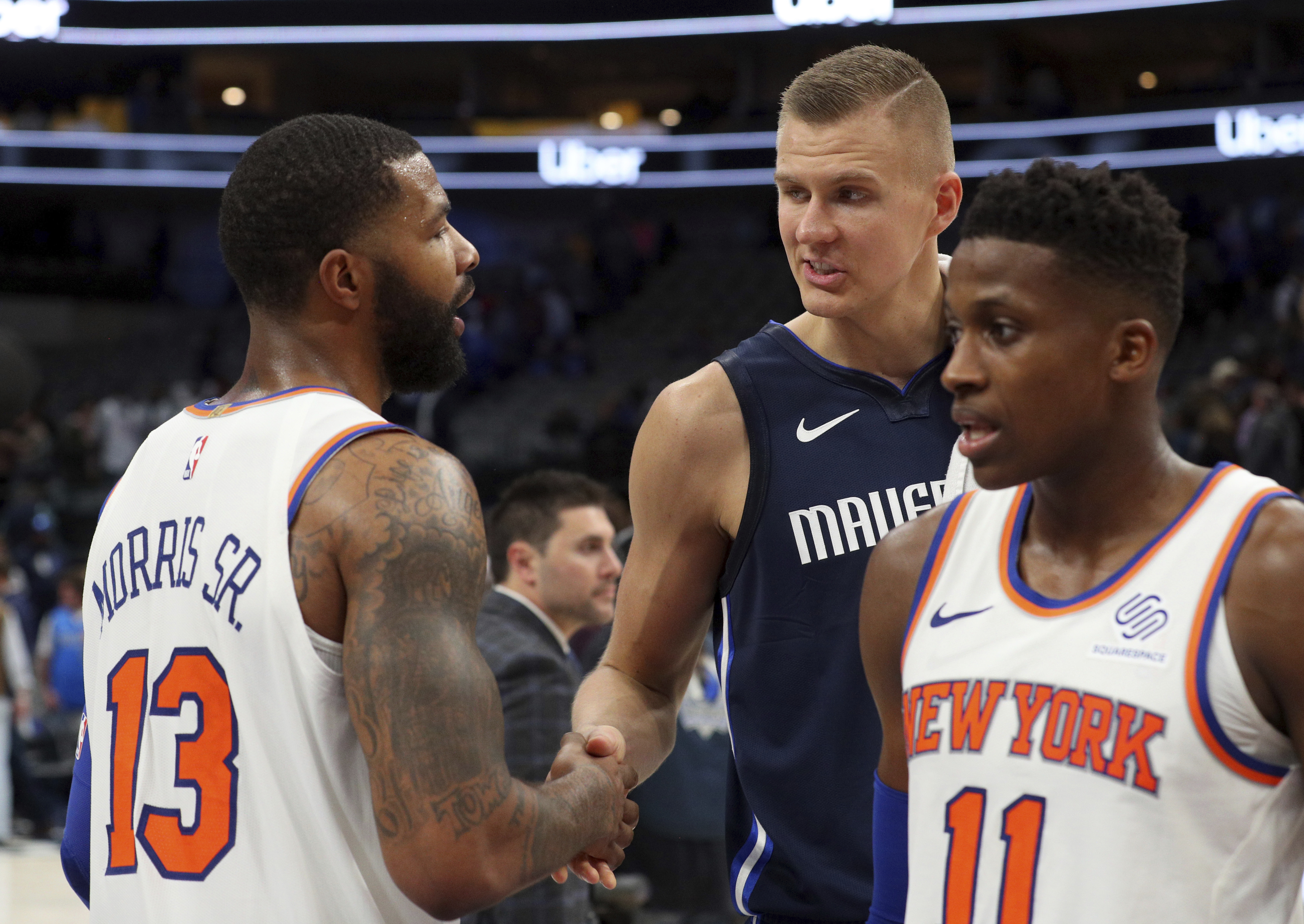Porzingis returns as Knicks show signs of chaos he escaped