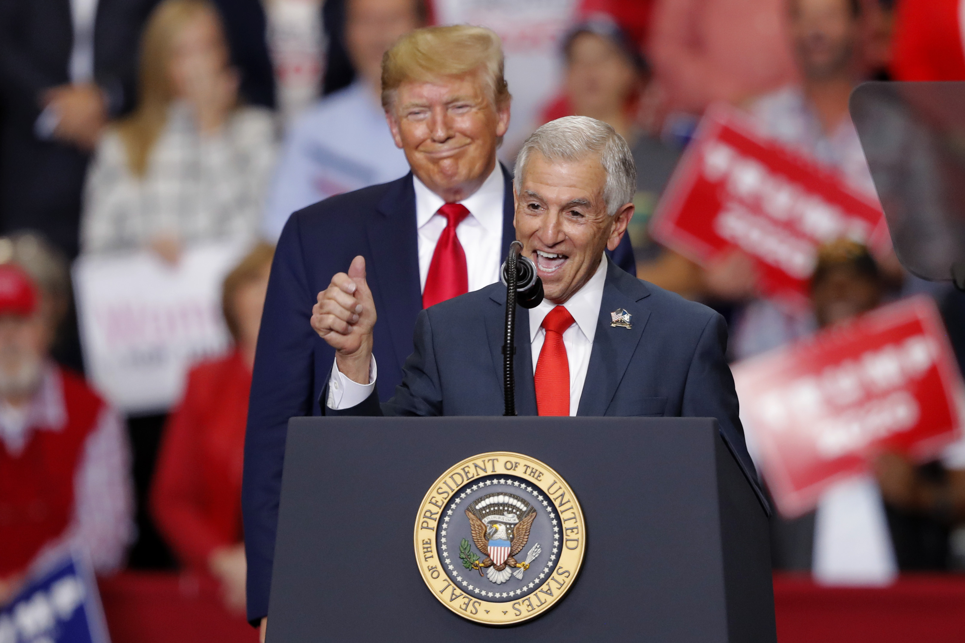 Trump says impeachment probe has been ‘very hard’ on family