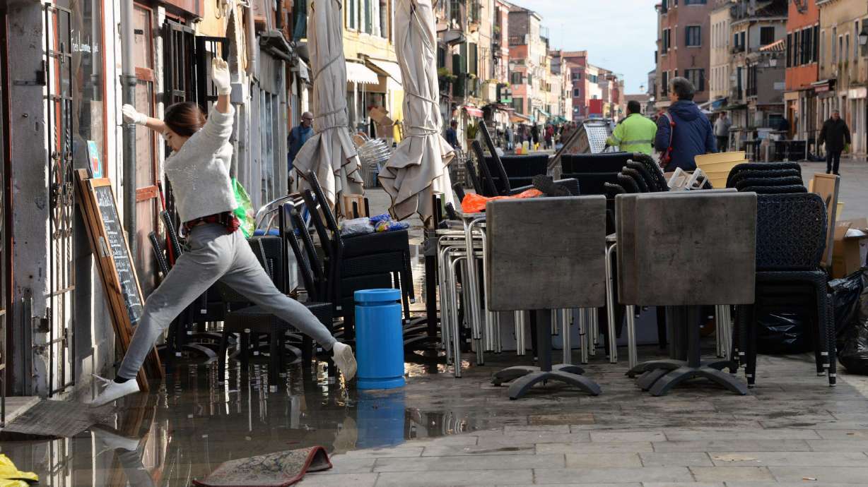 Italy declares state of emergency in Venice after high tides