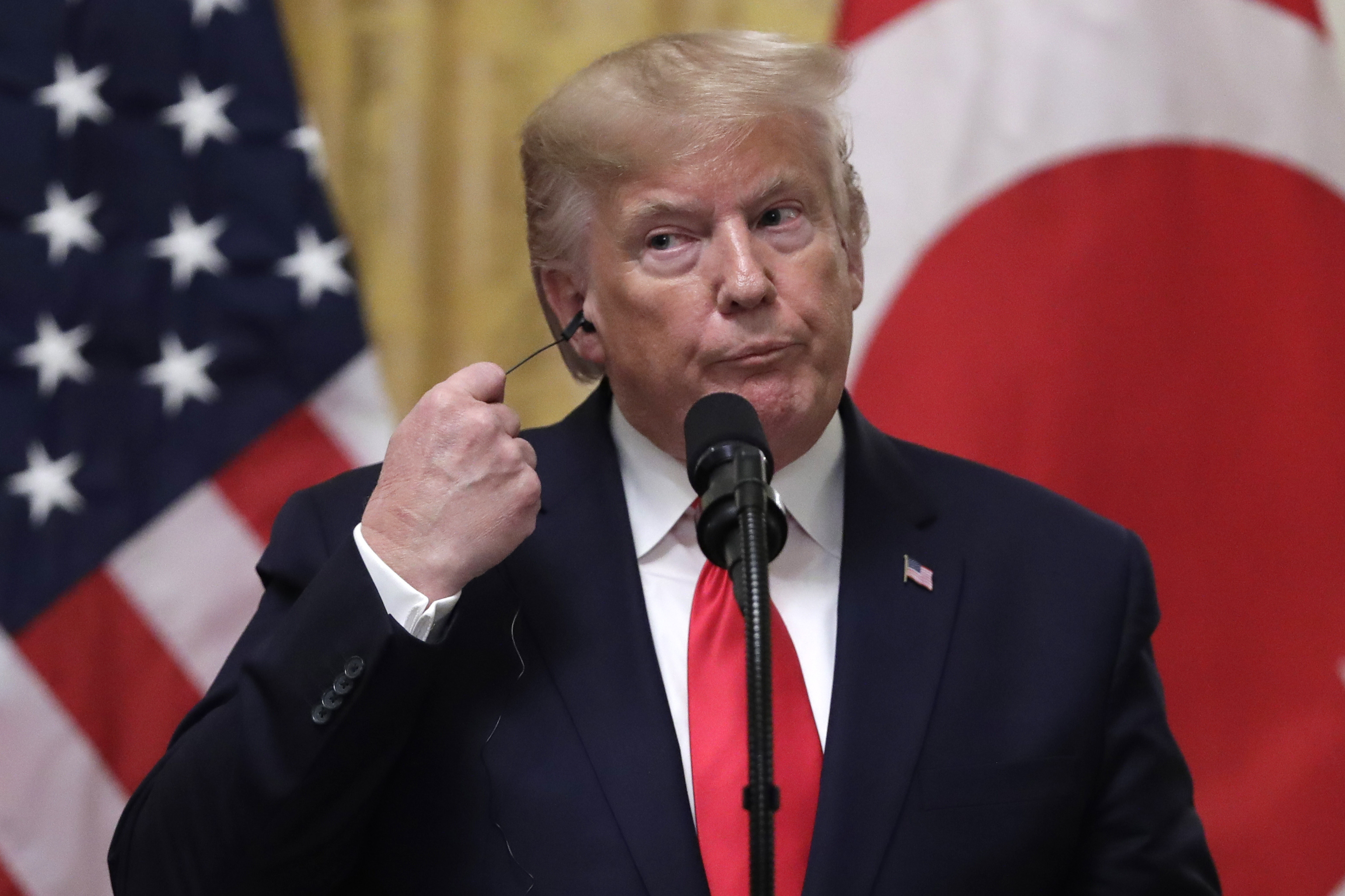The Latest: OMB official willing to testify, lawyer says