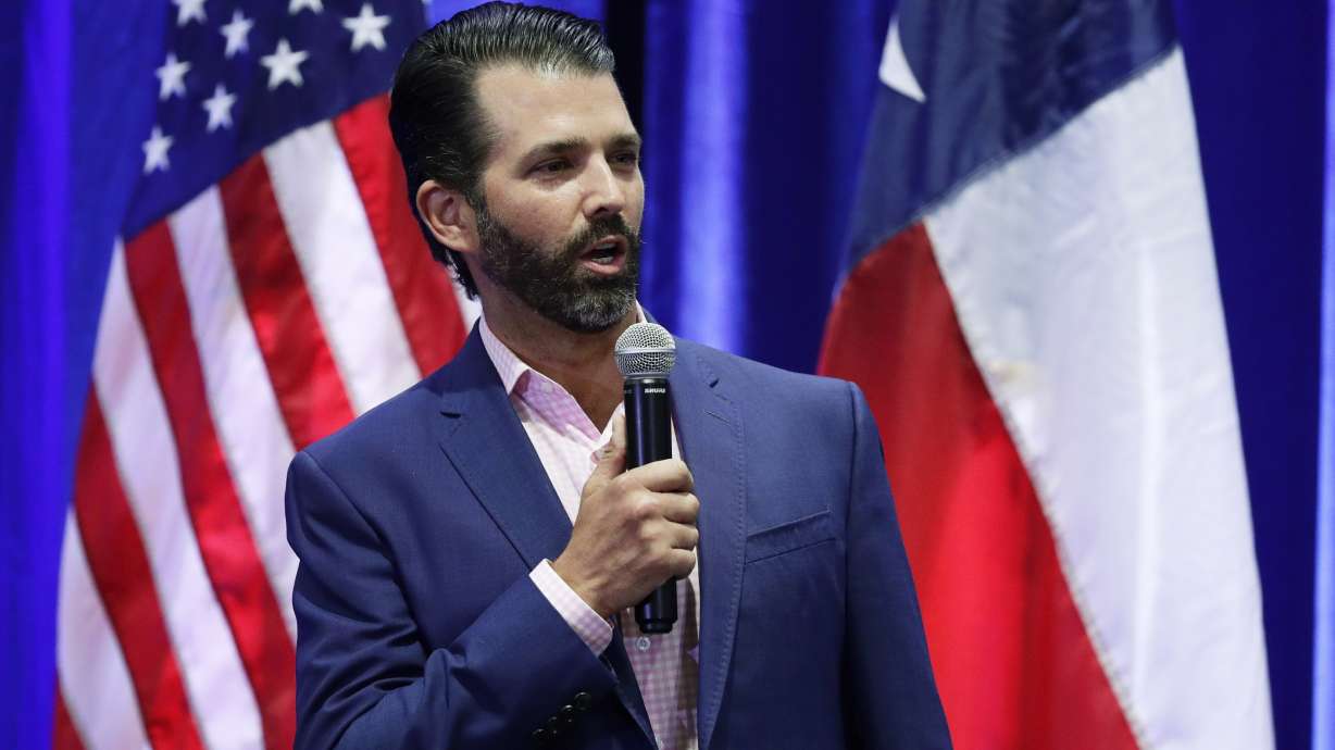 Trump Jr.’s book is a No. 1 bestseller, but with an edge