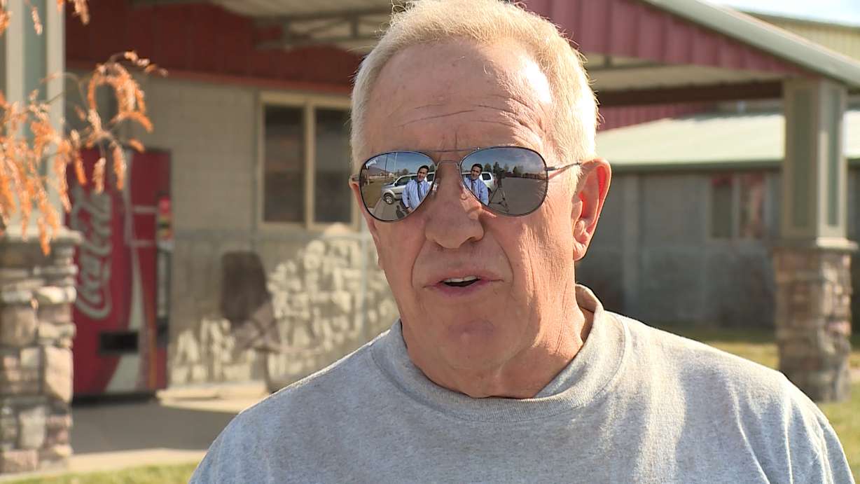 Jeff Hansen said he was drawn into the neighborhood by the homebuilder years ago. Photo: Mike Anderson, KSL TV