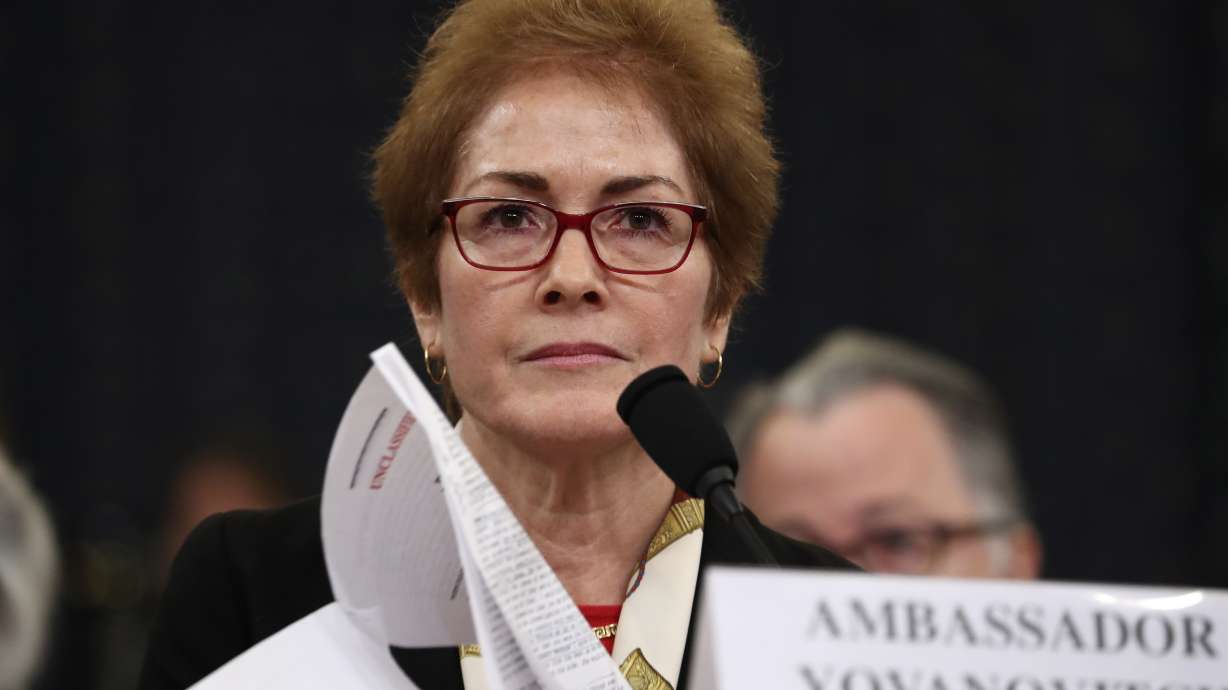 Fired Ukraine ambassador calls out ‘crisis’ in US diplomacy