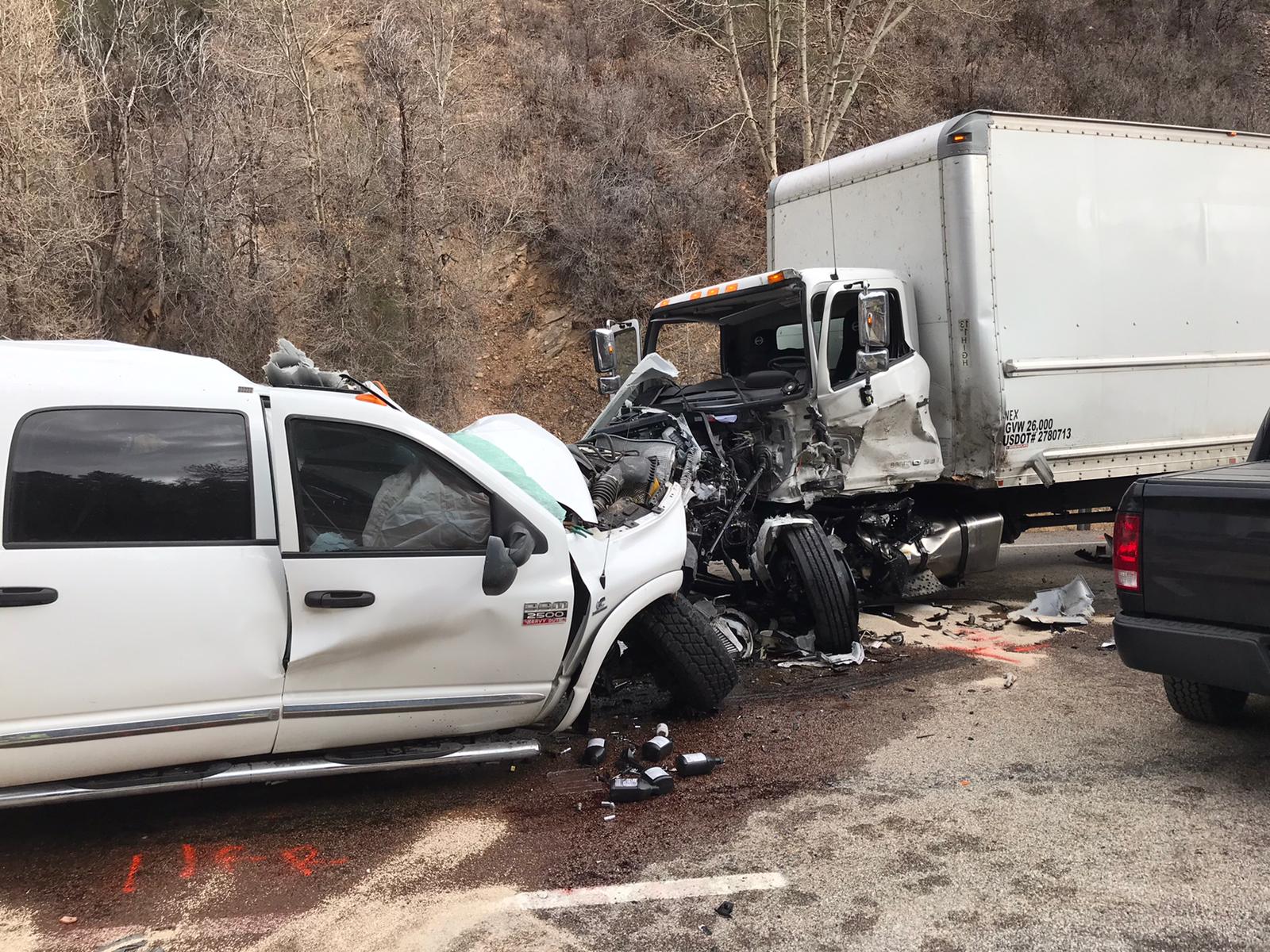 1 killed, 2 injured in U.S. 40 crash, officials say
