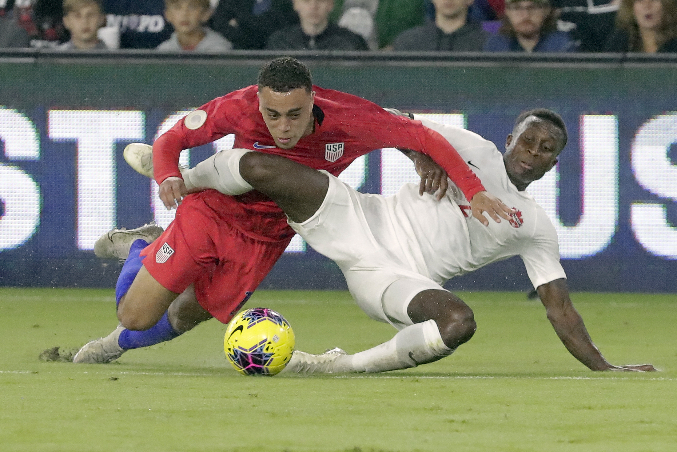 Dest makes quick impact as US rebounds to beat Canada 4-1