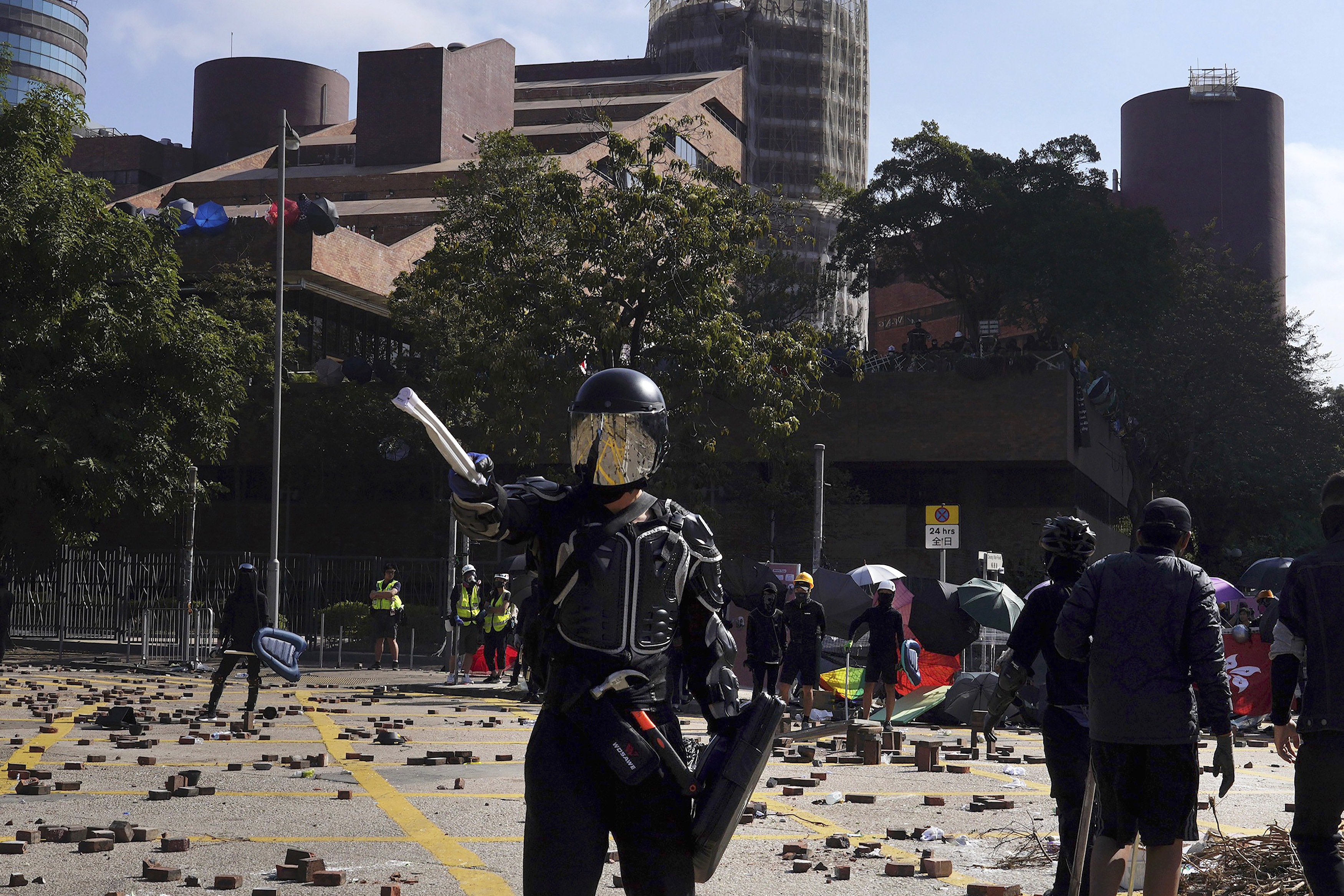 Hong Kong police launch operation to flush out protesters