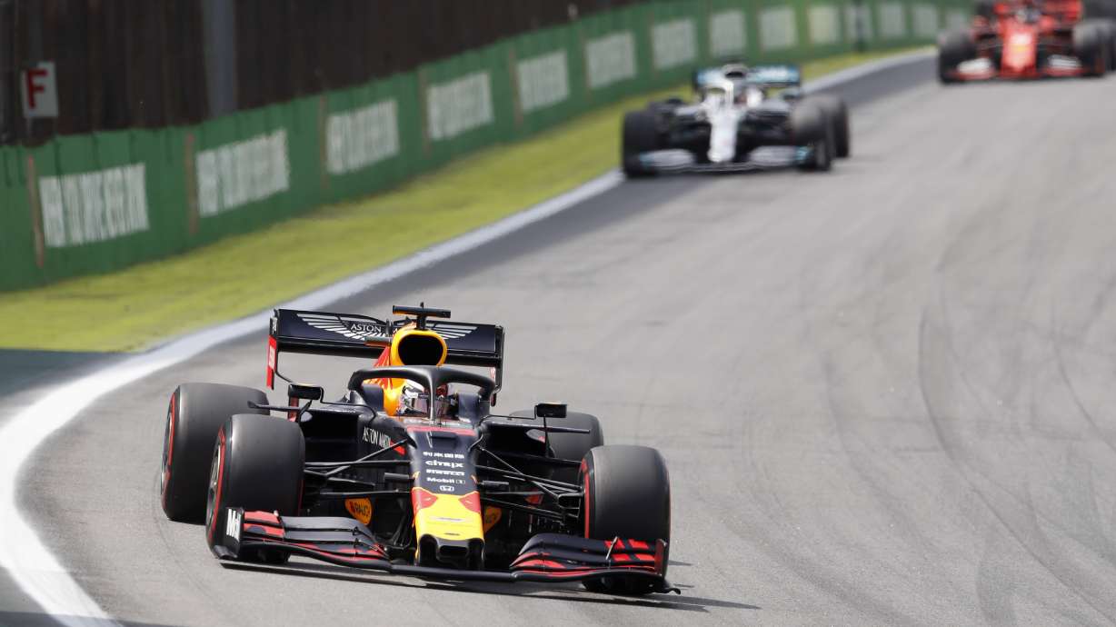 Verstappen wins Brazilian GP, Ferraris self-destruct