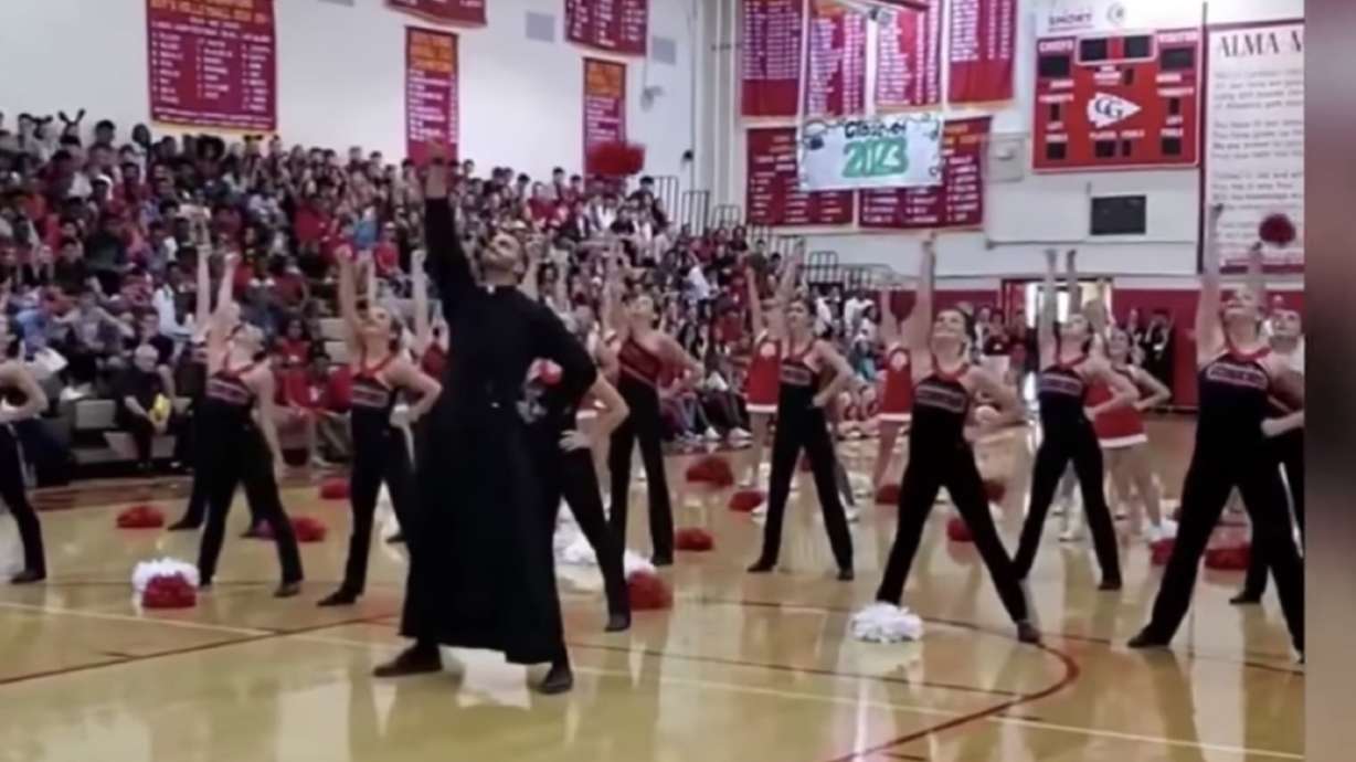 Have You Seen This? Catholic school priest busts a move, goes viral