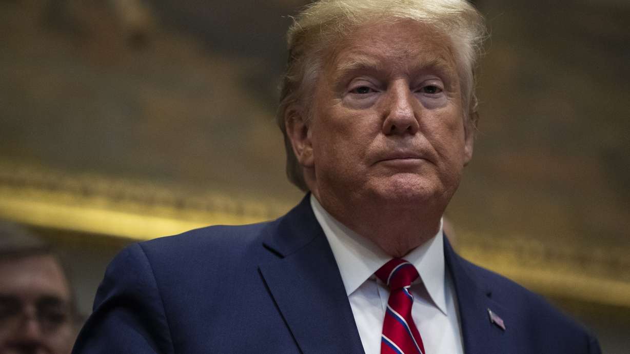 Trump suggests he may give written testimony in House probe