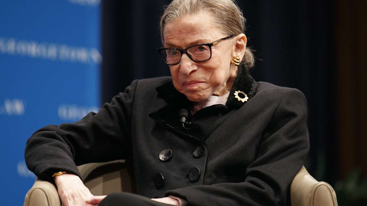 Ginsburg back on bench after stomach bug