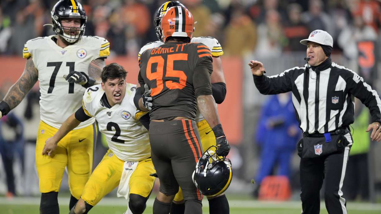 Steelers’ Rudolph: ‘No acceptable excuse’ for role in brawl