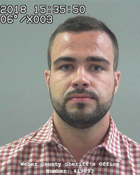 Clayton Austin Sweat mug shot from 2018. Photo: Weber County Jail