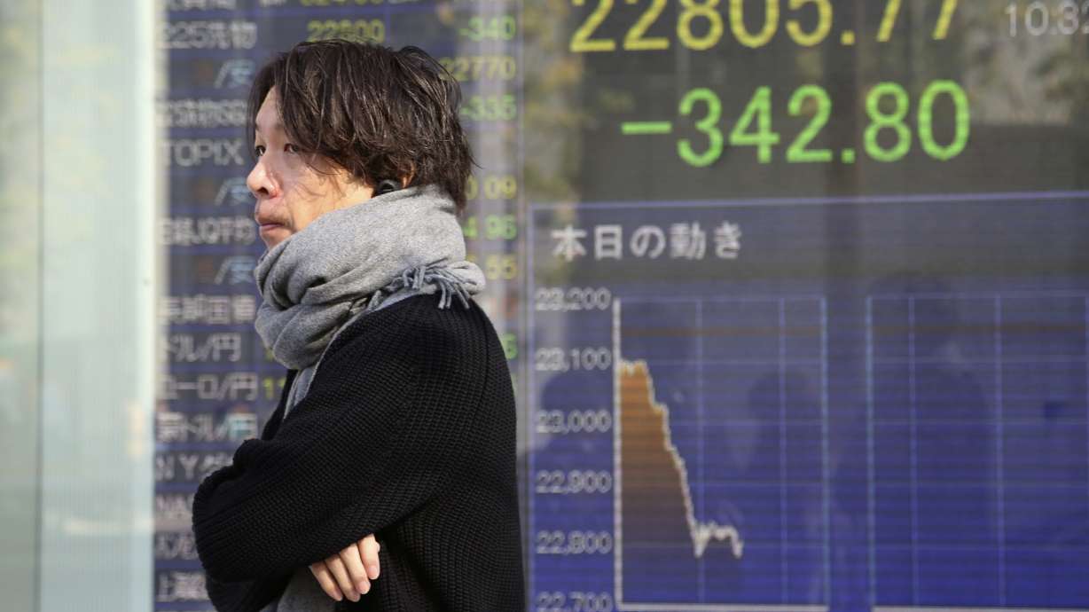 Global shares drop on renewed US-China trade worries