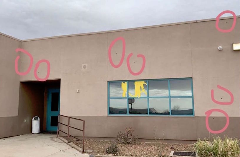 ‘It was definitely targeted’: Colorado City officials investigate bullet holes in high school exterior