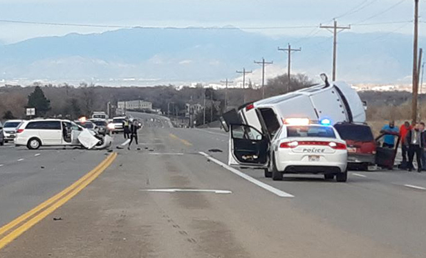 Redwood Road reopened in Bluffdale after multivehicle accident