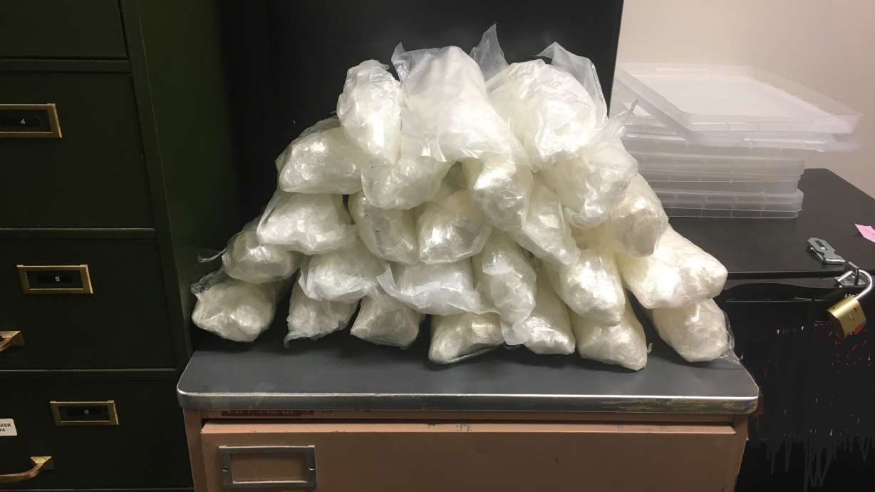 446 pounds of pot, 25 pounds of meth, $155K seized on I-80 in 3 days