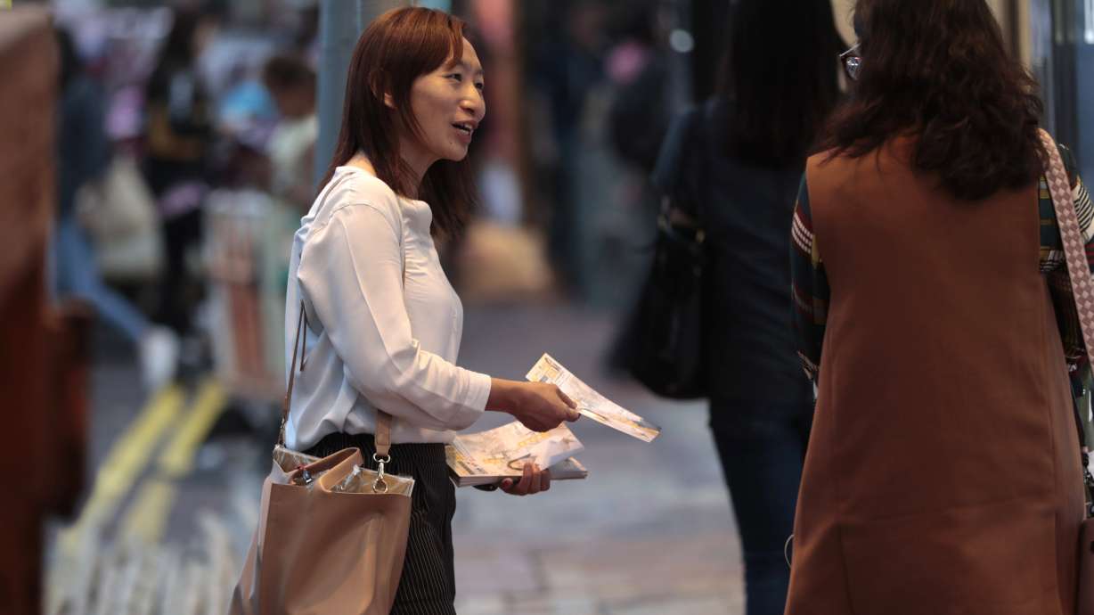 Hong Kong election a referendum on anti-government protests