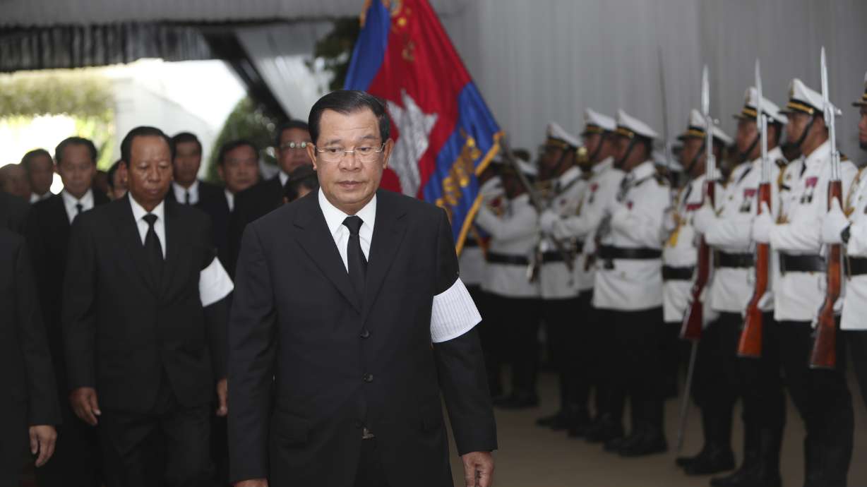 Cambodian leader sings praises of US after letter from Trump