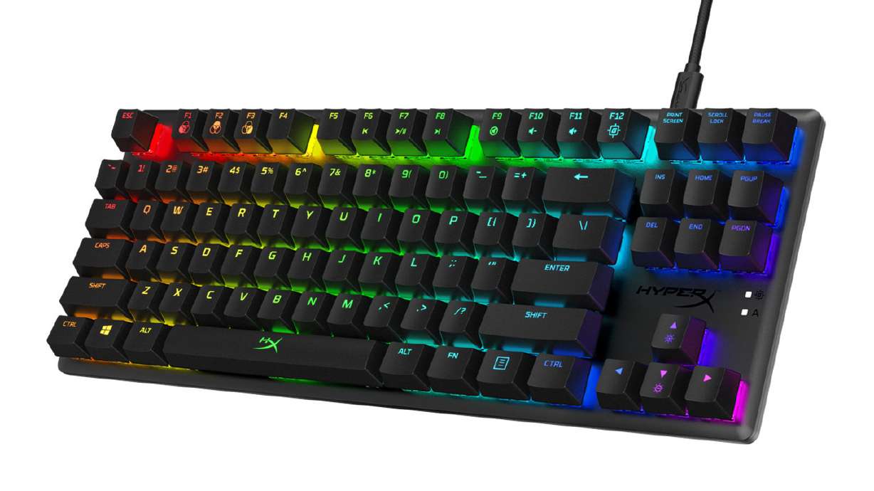HyperX Now Shipping Alloy Origins Core Tenkeyless RGB Mechanical Gaming Keyboard