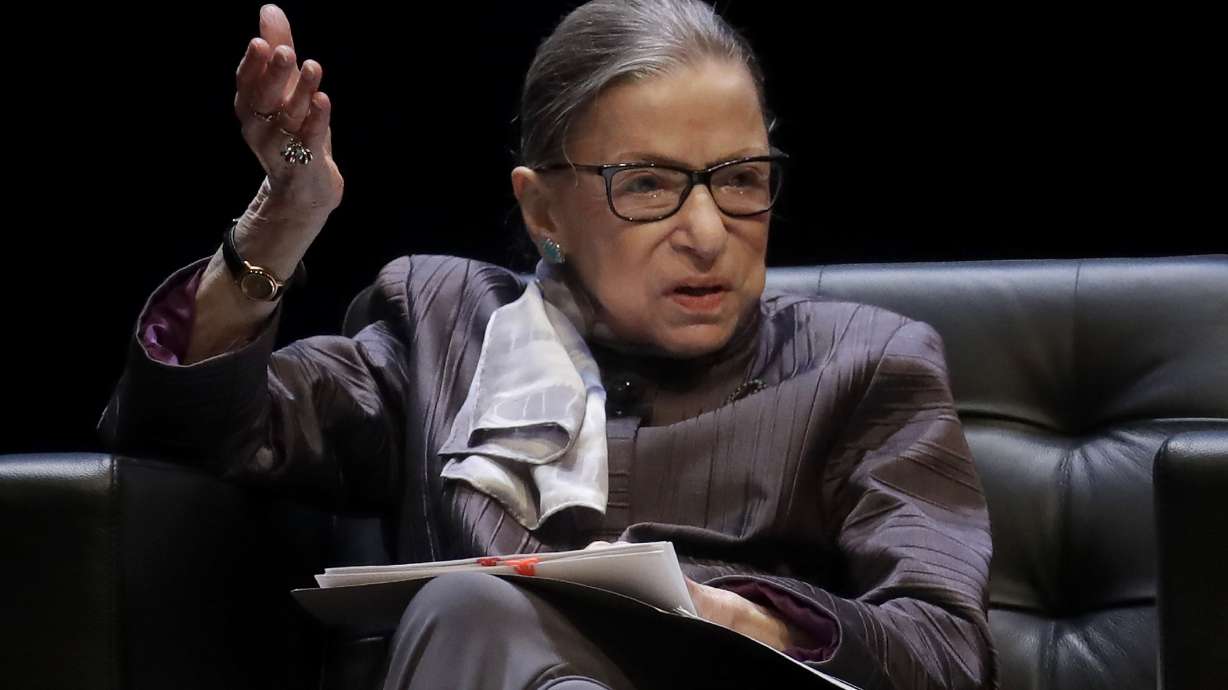 Ruth Bader Ginsburg returns to court after hospital stay