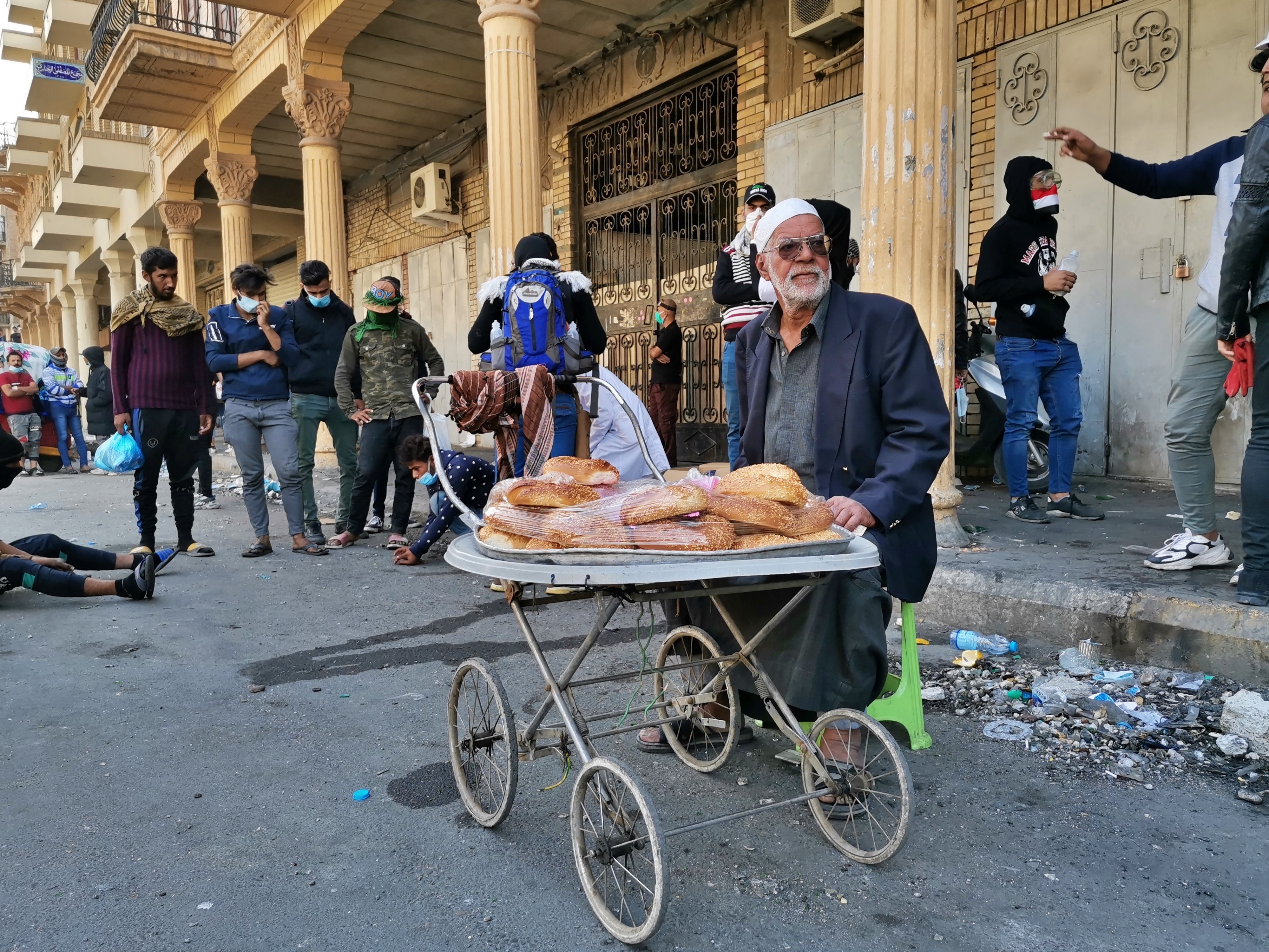 Century ago and today, Baghdad street a front line in revolt