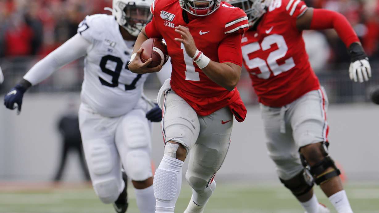 Ohio St jumps LSU to No. 1 in CFP rankings with 2 weeks left