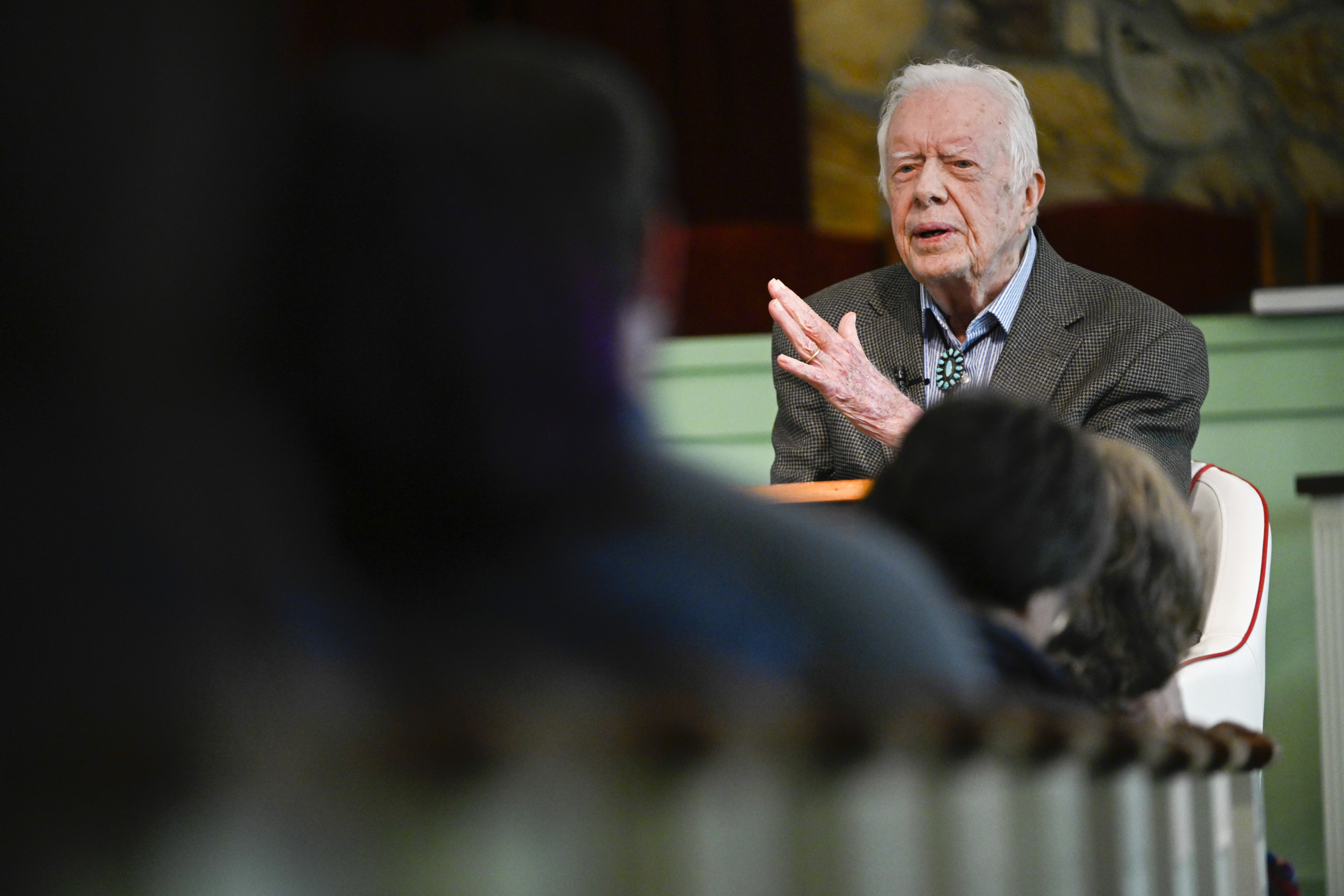 Jimmy Carter out of hospital after treatment for brain bleed