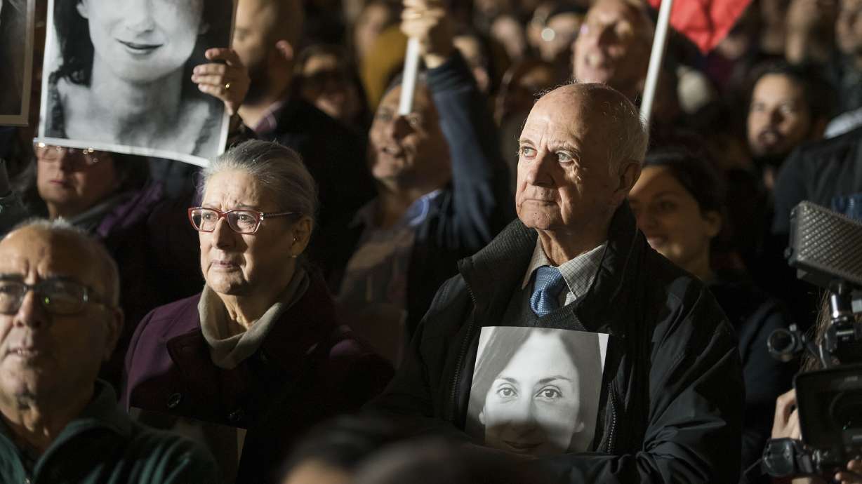 Maltese prosecutors charge businessman in reporter’s killing