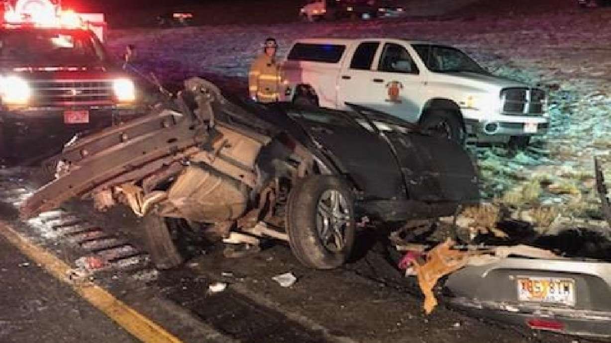 Southbound I-15 reopens between Mona and Nephi in Juab County after multi-vehicle crash