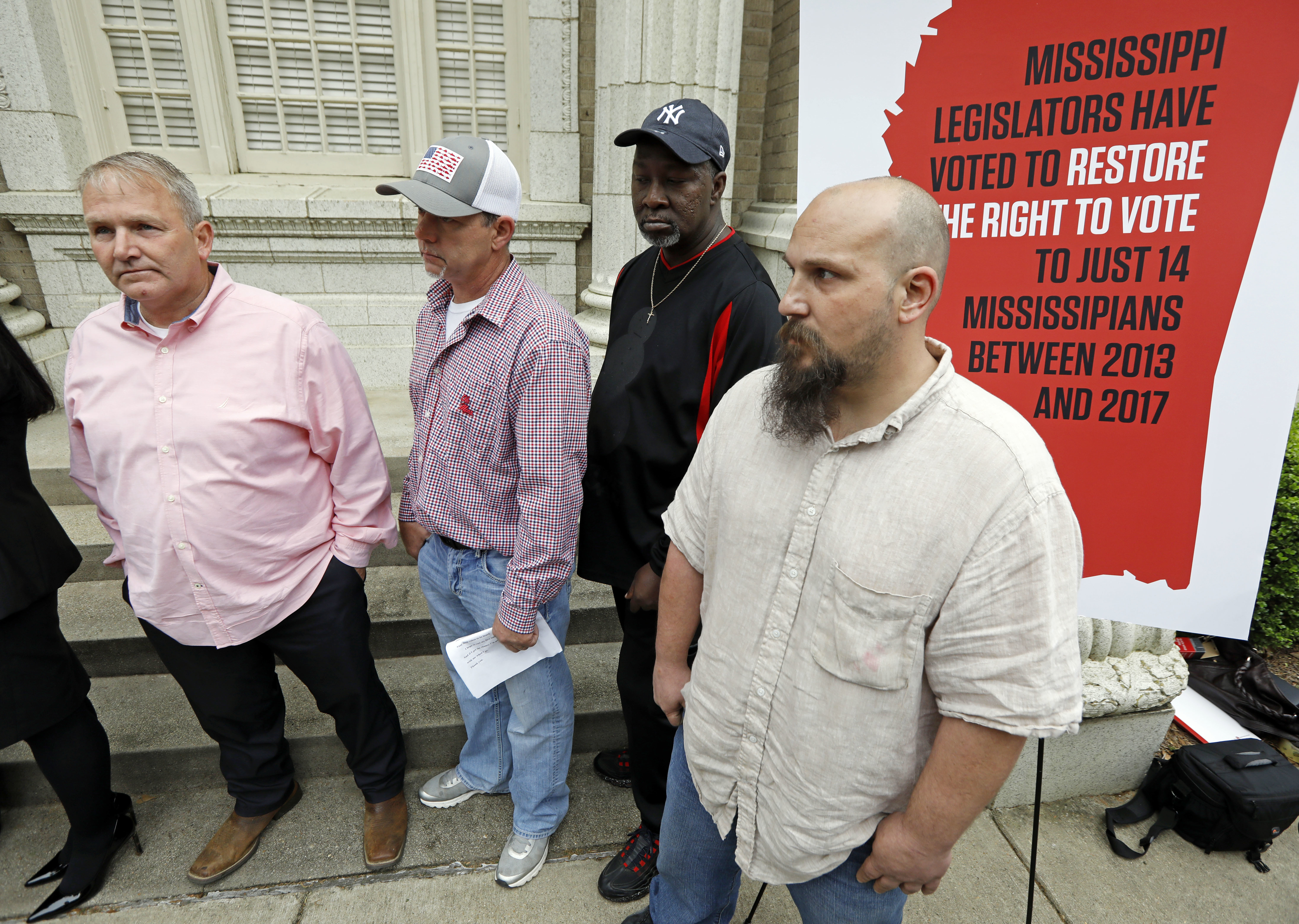 Mississippi felons push court to restore voting rights