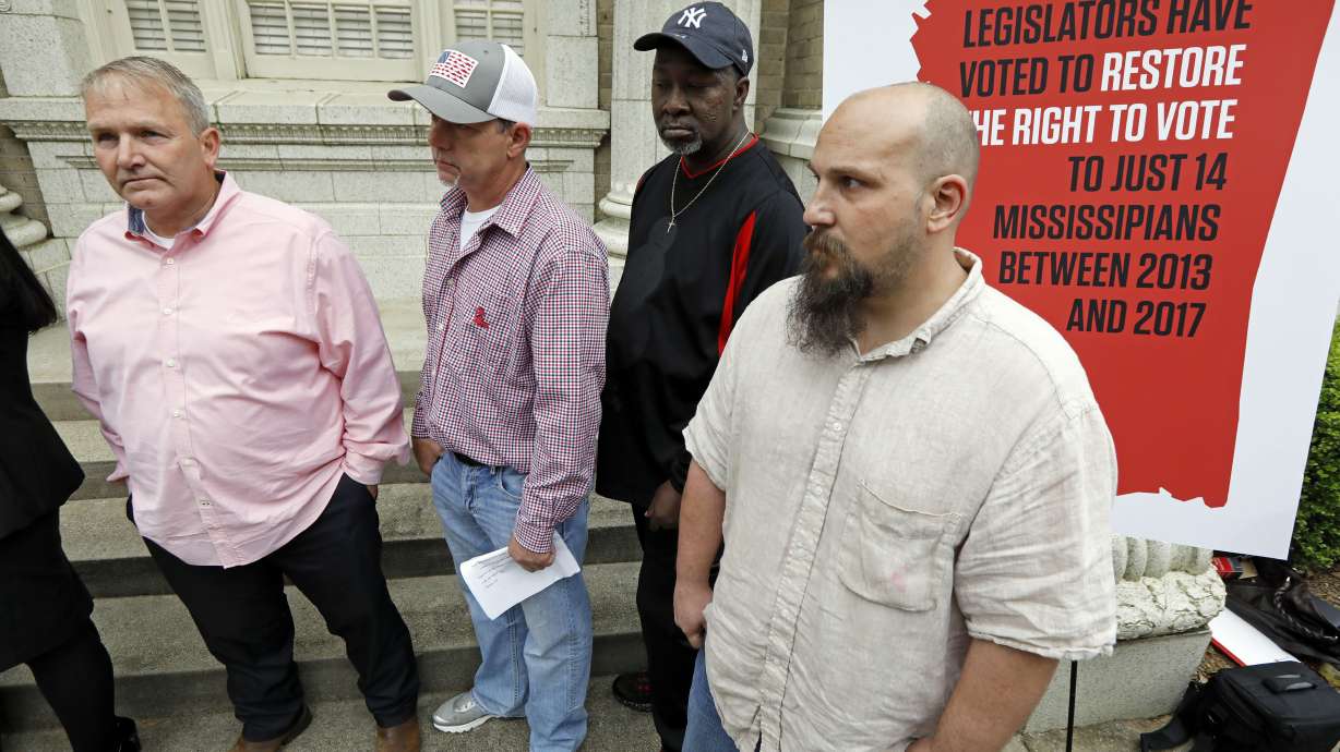 Mississippi felons push court to restore voting rights