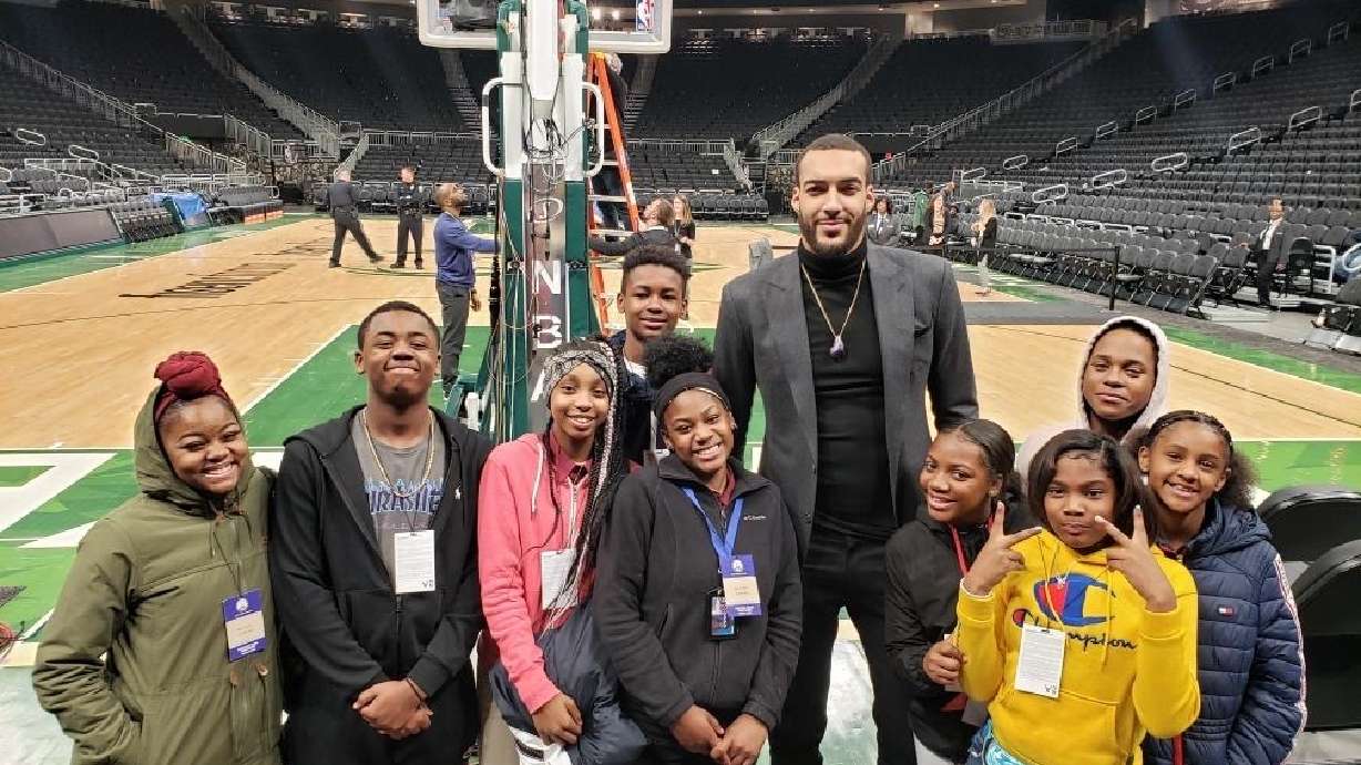 Bigger than basketball: Rudy Gobert made road trip a success for kids