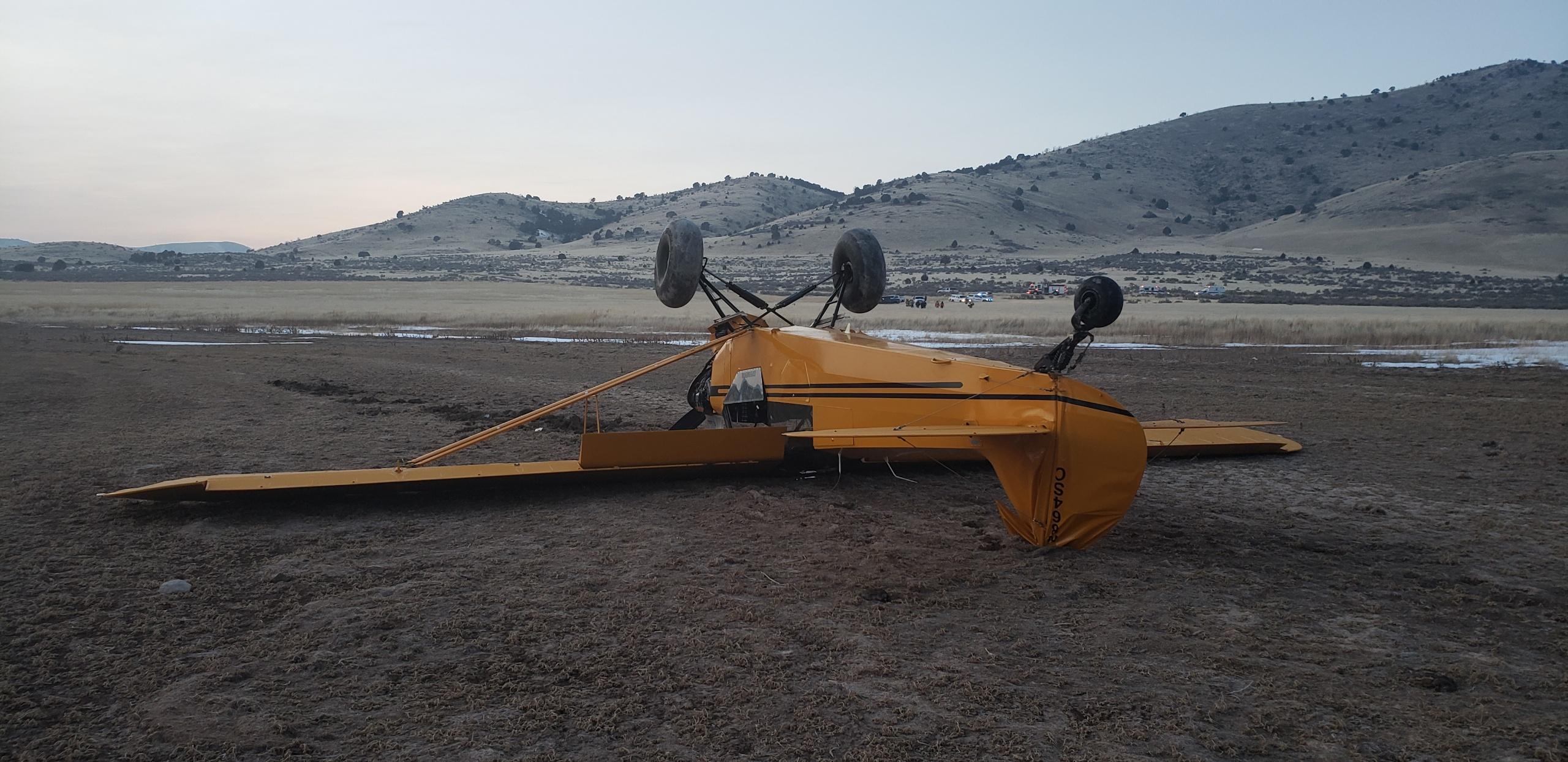 No one injured after small plane goes down in Juab County