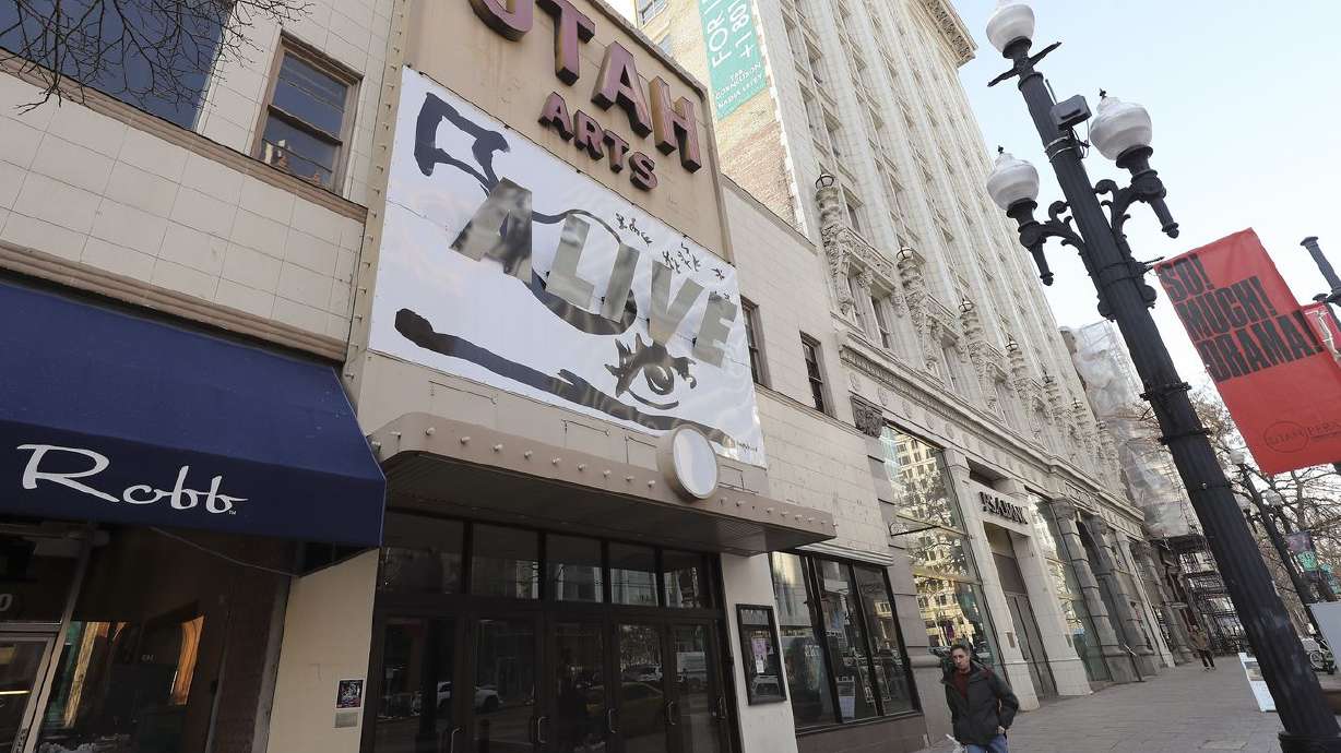 The Utah Theater is pictured in Salt Lake City on Tuesday, Dec. 3, 2019. (Photo: Jeffrey D. Allred, Deseret News) (Photo: )